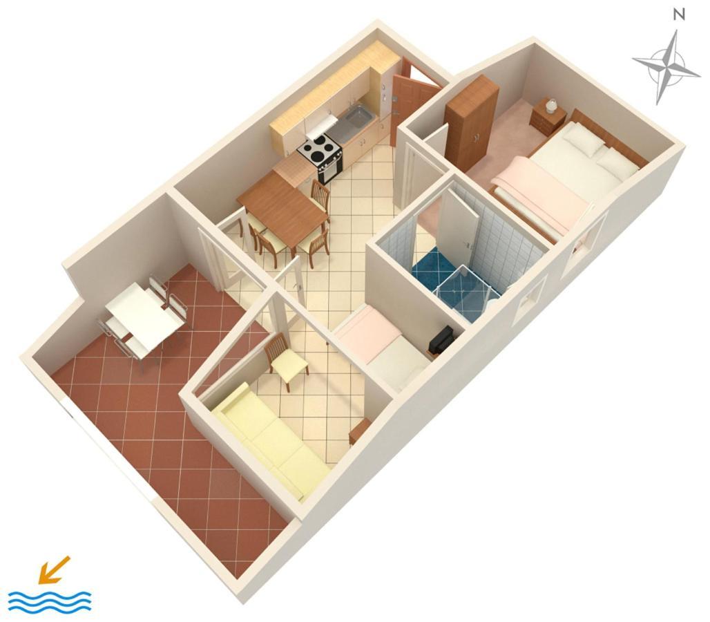 Apartments By The Sea Mandre, Pag - 4098 Zewnętrze zdjęcie